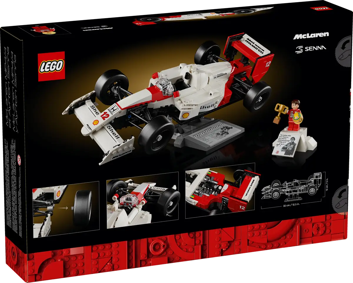 LEGO - ICONS - McLaren MP4/4 & Ayrton Senna - 10330