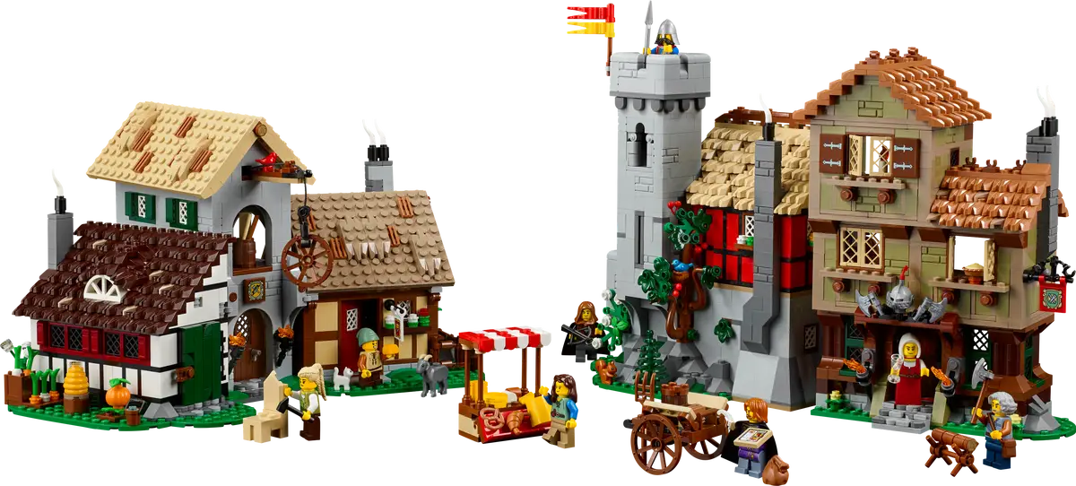 LGO ICONS - Medieval Town Square - 10332