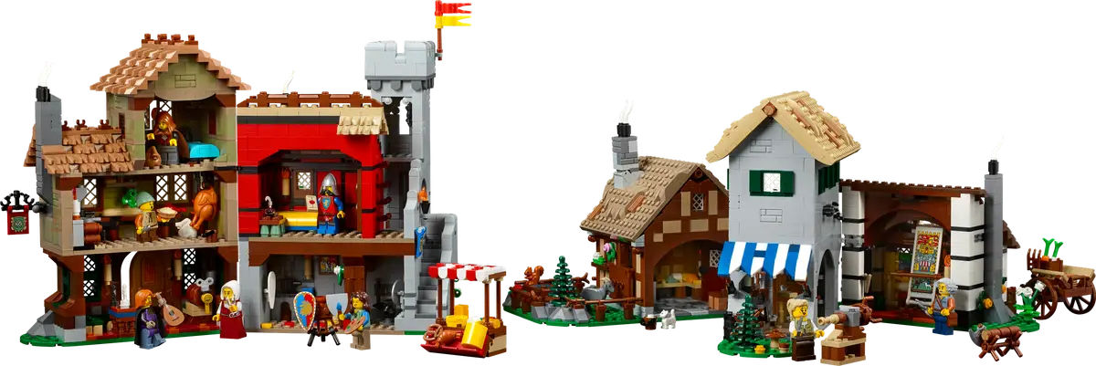 LGO ICONS - Medieval Town Square - 10332