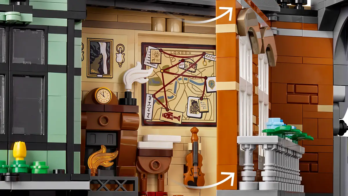 LEGO ICONS - Sherlock Holmes: Book Nook - 10351