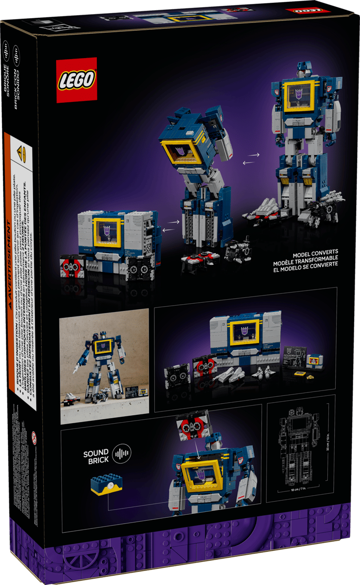 LEGO Icons - Transformers: Soundwave - 10358