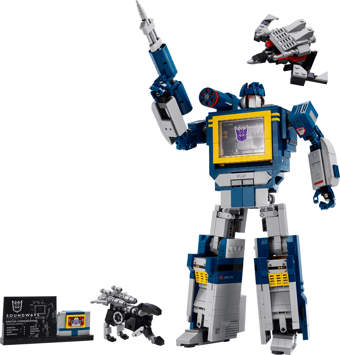 LEGO Icons - Transformers: Soundwave - 10358