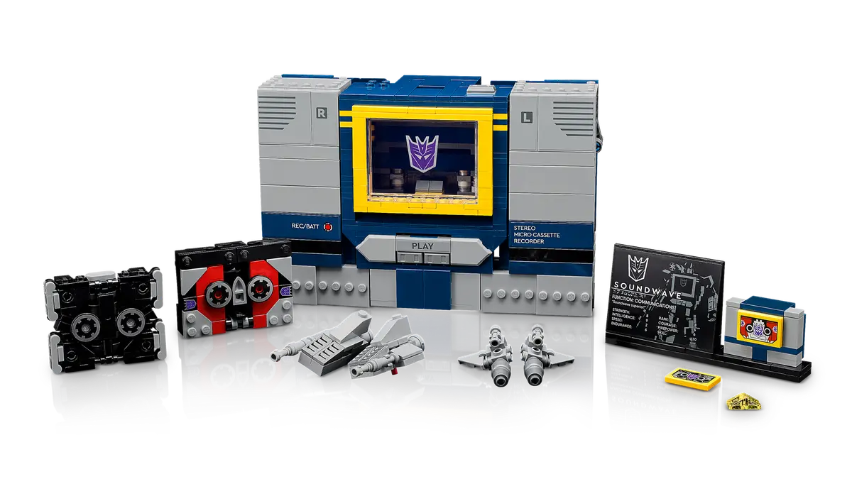 LEGO Icons - Transformers: Soundwave - 10358