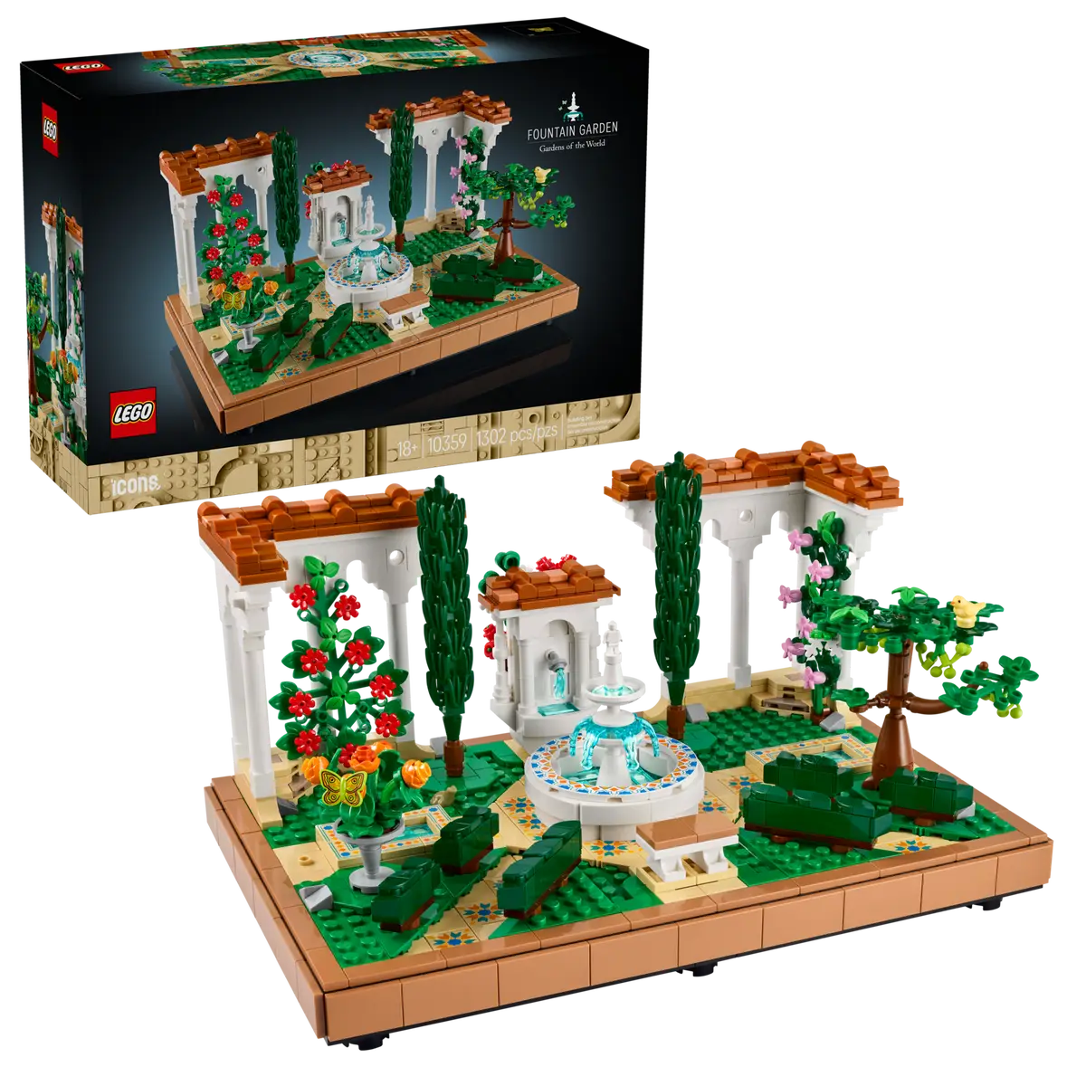 LEGO Icons - Fountain Garden - 10359