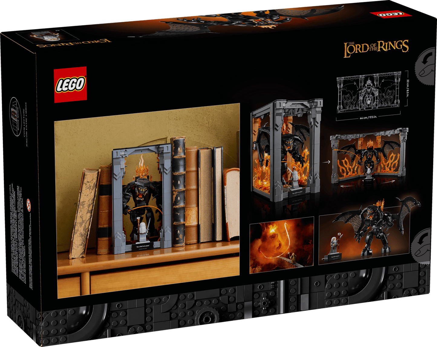 LEGO Icons - The Lord of the Rings: Balrog™ Book Nook - 10367