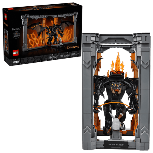 LEGO Icons - The Lord of the Rings: Balrog™ Book Nook - 10367