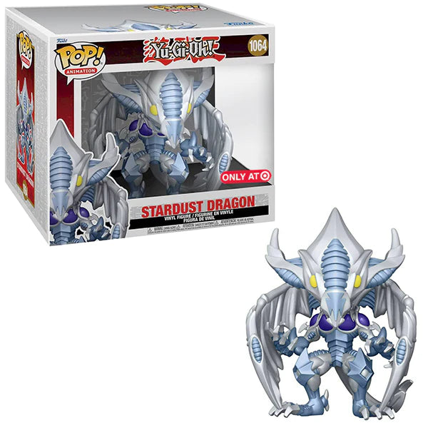 Funko Pop! Yu-Gi-Oh! – Stardust Dragon Supersized Figure (Exclusive ...