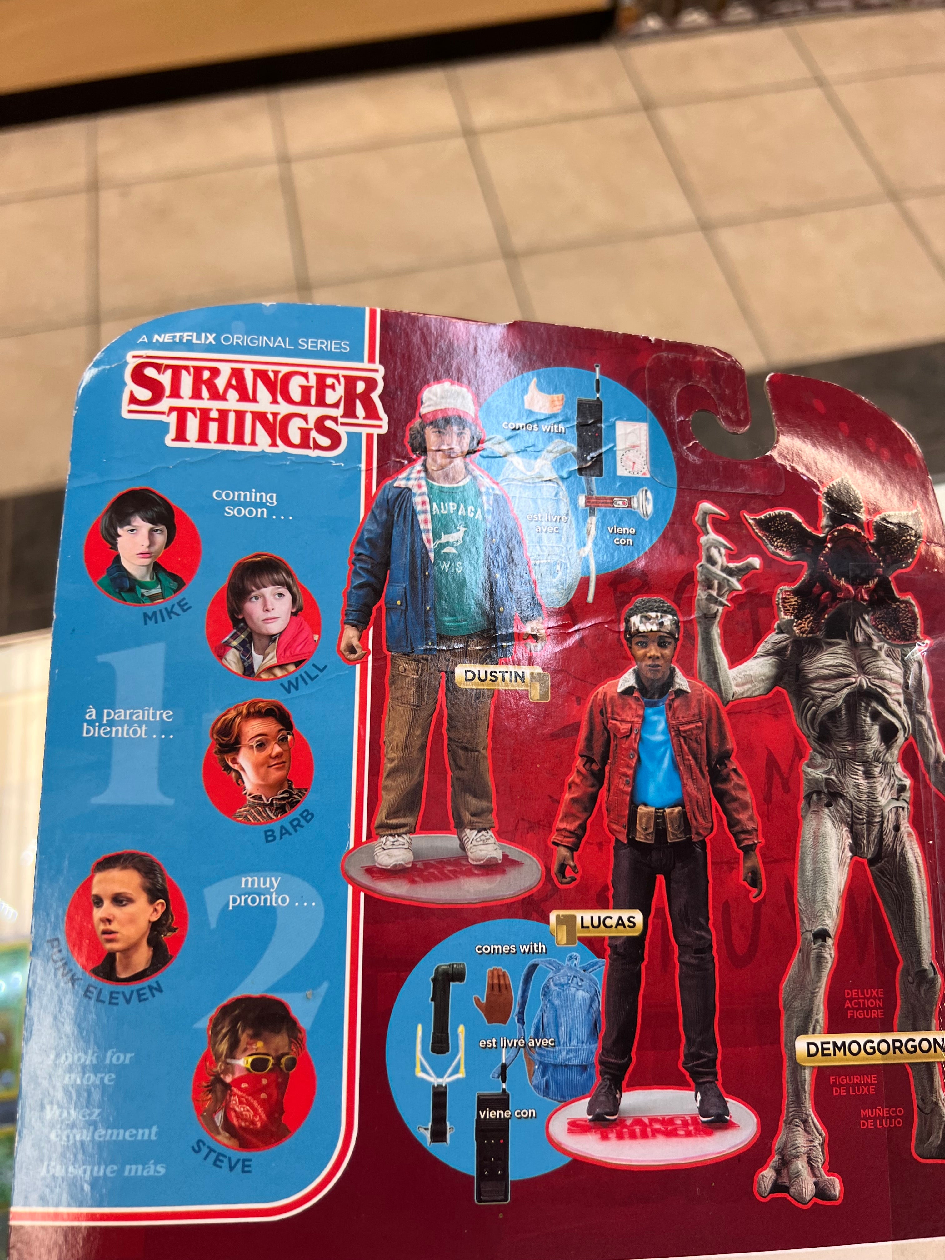 Netflix Stranger Things McFarlane selling Toys 1st Release Dustin 2018 New MIB (KB#19)