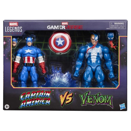 Marvel Legends Series - Gamerverse - Captain America vs Venom