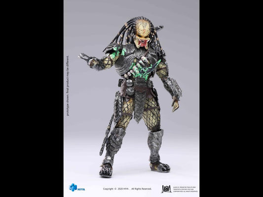 HIYA TOYS - Alien Vs. Predator Scar Predator (Final Battle) 1:18 Scale PX Previews Exclusive Figure