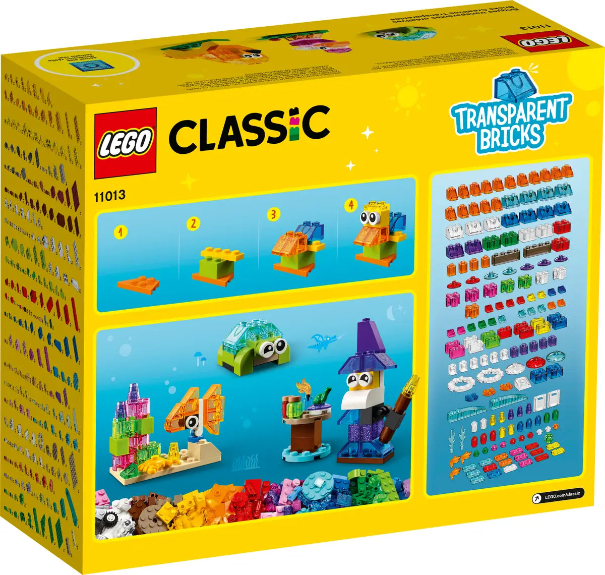 LEGO - Creative Transparent Bricks - 11013