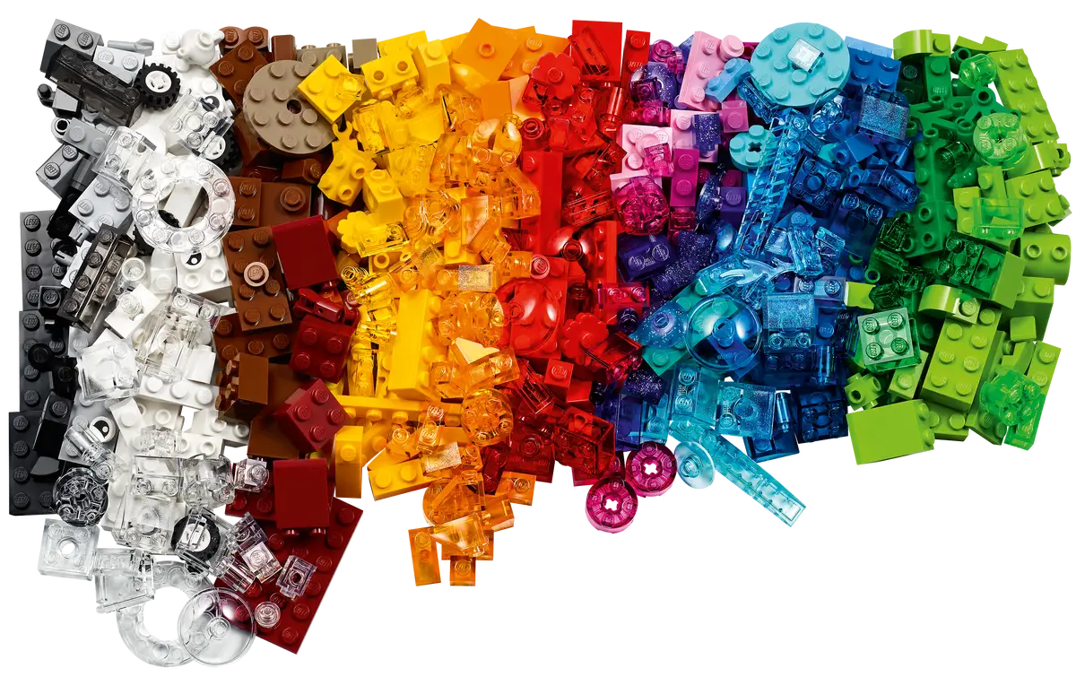 LEGO - Creative Transparent Bricks - 11013