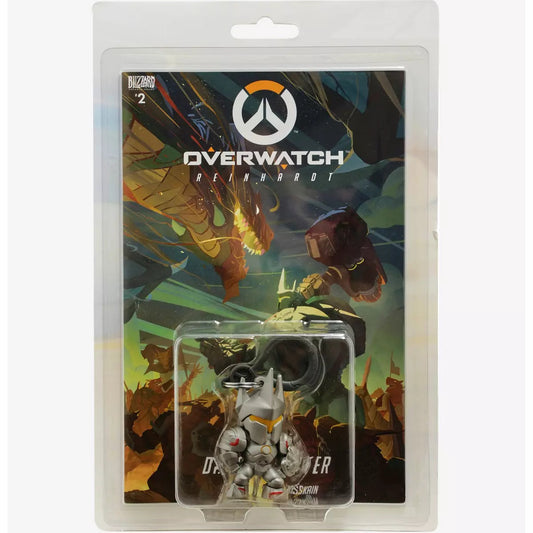 Overwatch Reinhardt #2 Comic Book & Action Figure Backpack Hanger