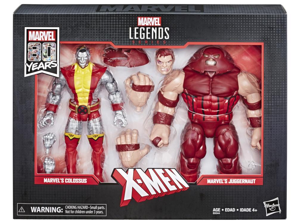 Marvel Legends 80th Anniversary - X-Men - Colossus & Juggernaut 2-Pack