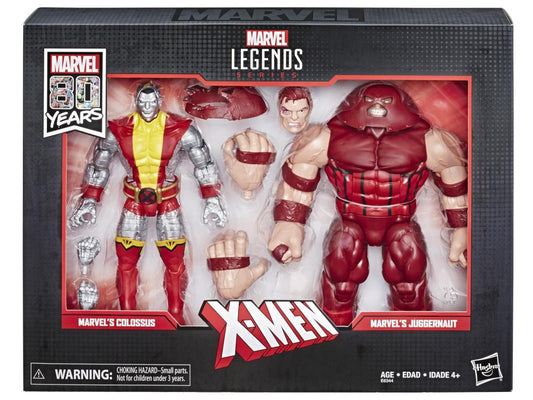 Marvel Legends 80th Anniversary - X-Men - Colossus & Juggernaut 2-Pack