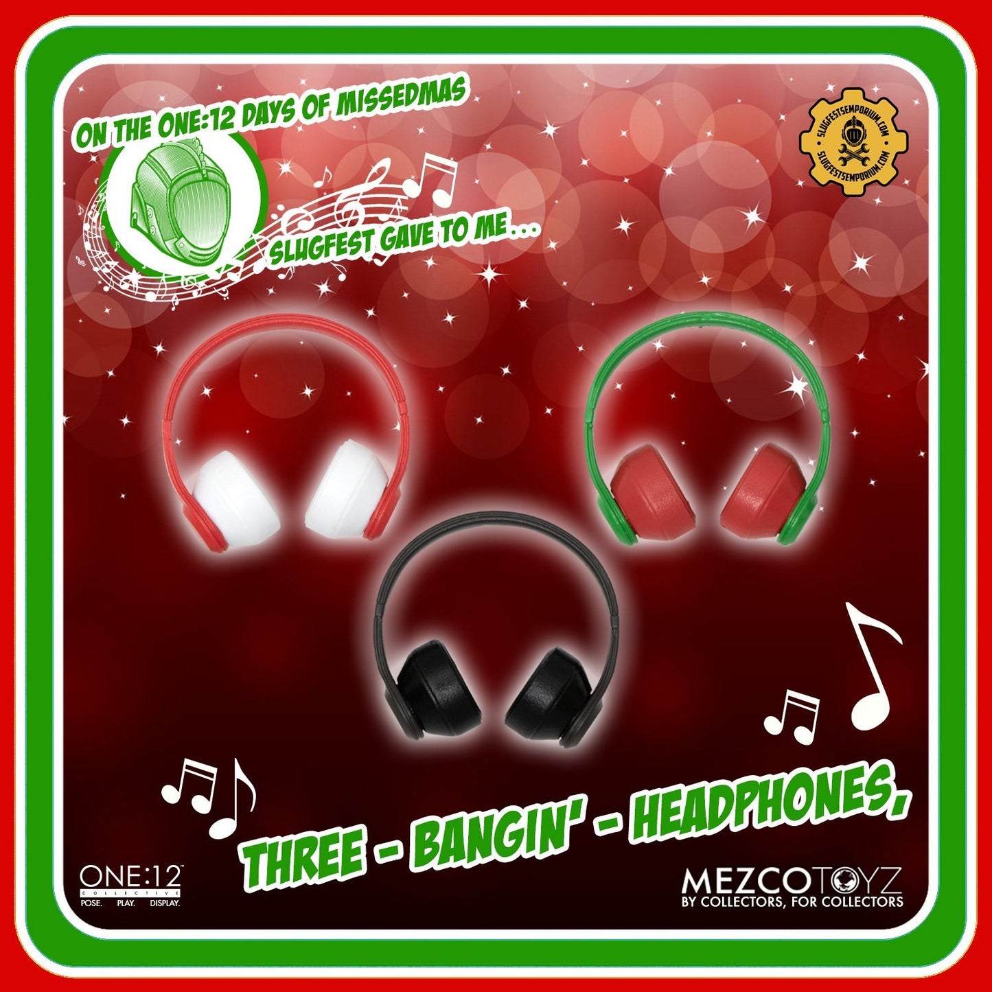 Mezco One:12 Collective - Slugfest’s Emporium of Badassery Advent Calendar (OPEN TO INSPECT)