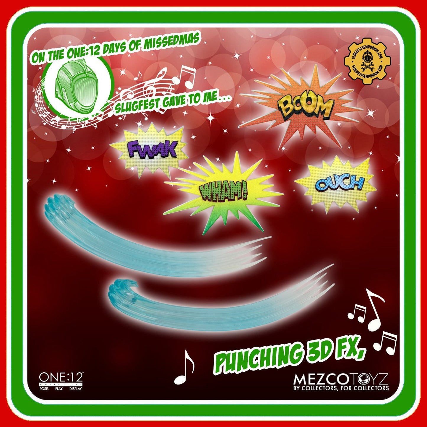 Mezco One:12 Collective - Slugfest’s Emporium of Badassery Advent Calendar (OPEN TO INSPECT)