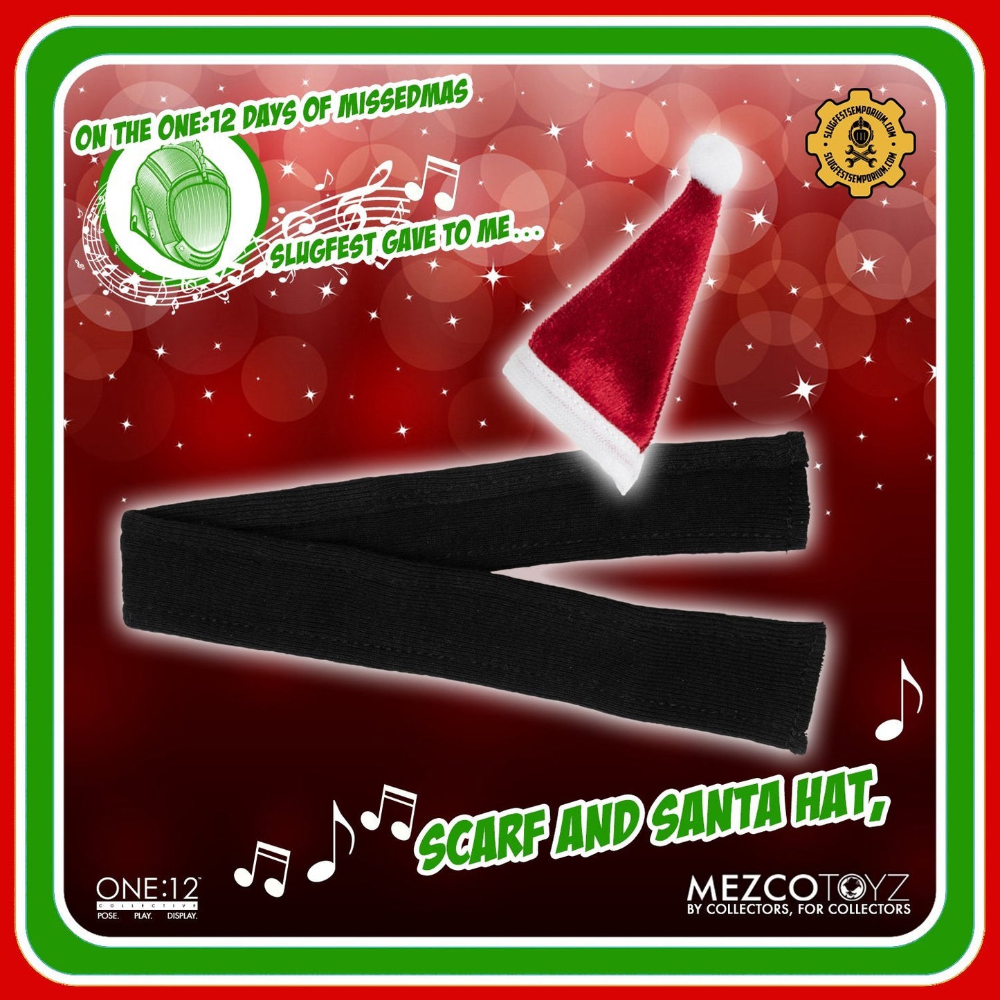 Mezco One:12 Collective - Slugfest’s Emporium of Badassery Advent Calendar (OPEN TO INSPECT)