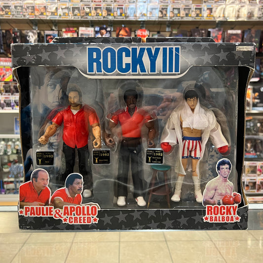 Rocky III - Paulie & Apollo Creed, Rocky Balboa - 3-Pack (Rocky Collector Series) - 2006
