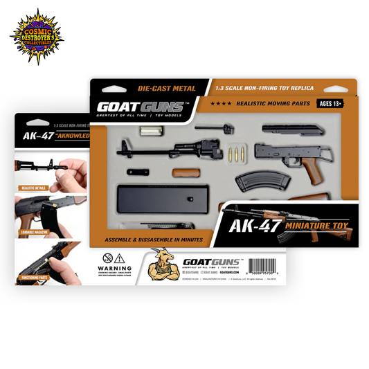 Miniature AK47 Die Cast Model Kit - (AK47 Model - Black)