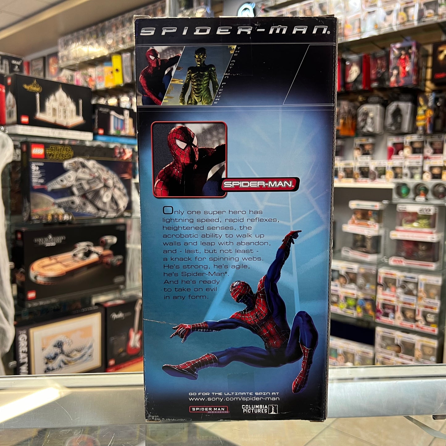 Toybiz 12in - Spider-Man Collector Series with Authentic Fabric Clothing (2001)