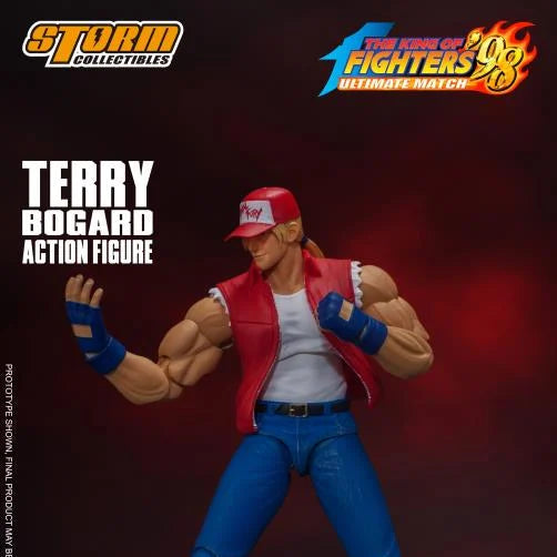 Storm Collectibles - The King of Fighters '98 - Terry Bogard 1/12 Scale Action Figure OPEN BOX SEE PHOTOS