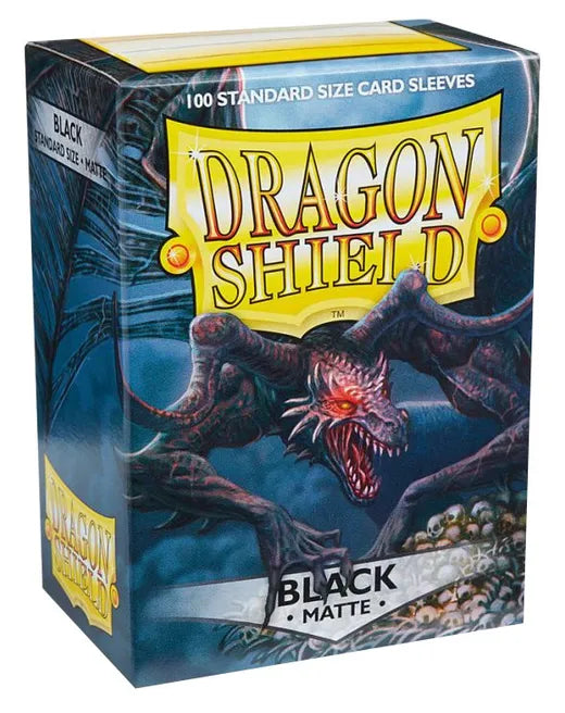 Dragon Shield Matte Sleeves - Black (100-Pack) - Dragon Shield Card Sleeves