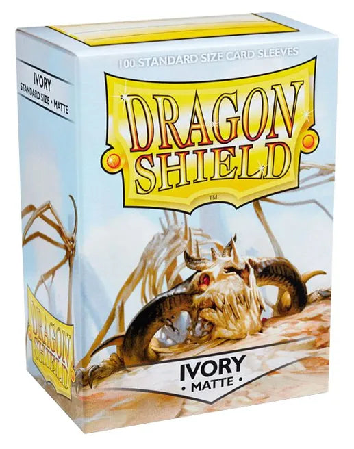 Dragon Shield Matte Sleeves - Ivory (100-Pack) - Dragon Shield Card Sleeves
