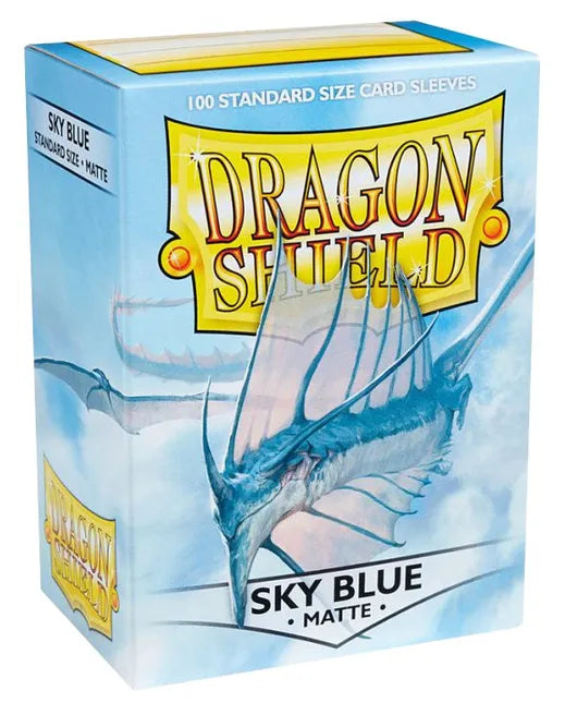 Dragon Shield Matte Sleeves - Sky Blue (100-Pack) - Dragon Shield Card Sleeves