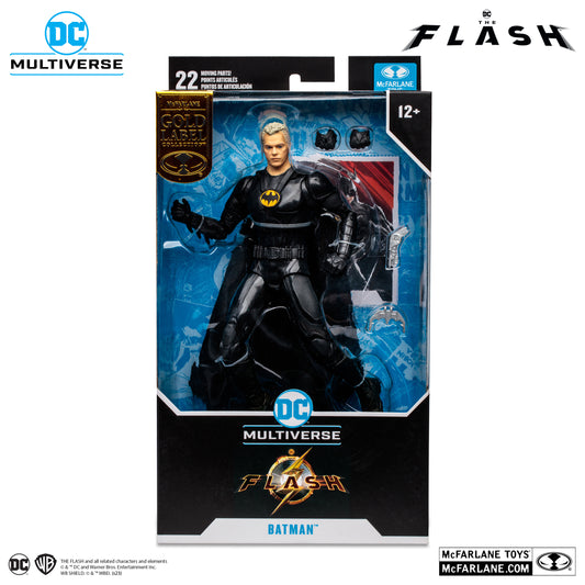 McFarlane Toys DC Multiverse - Batman Multiverse Unmasked (Gold Label) (The Flash Movie)