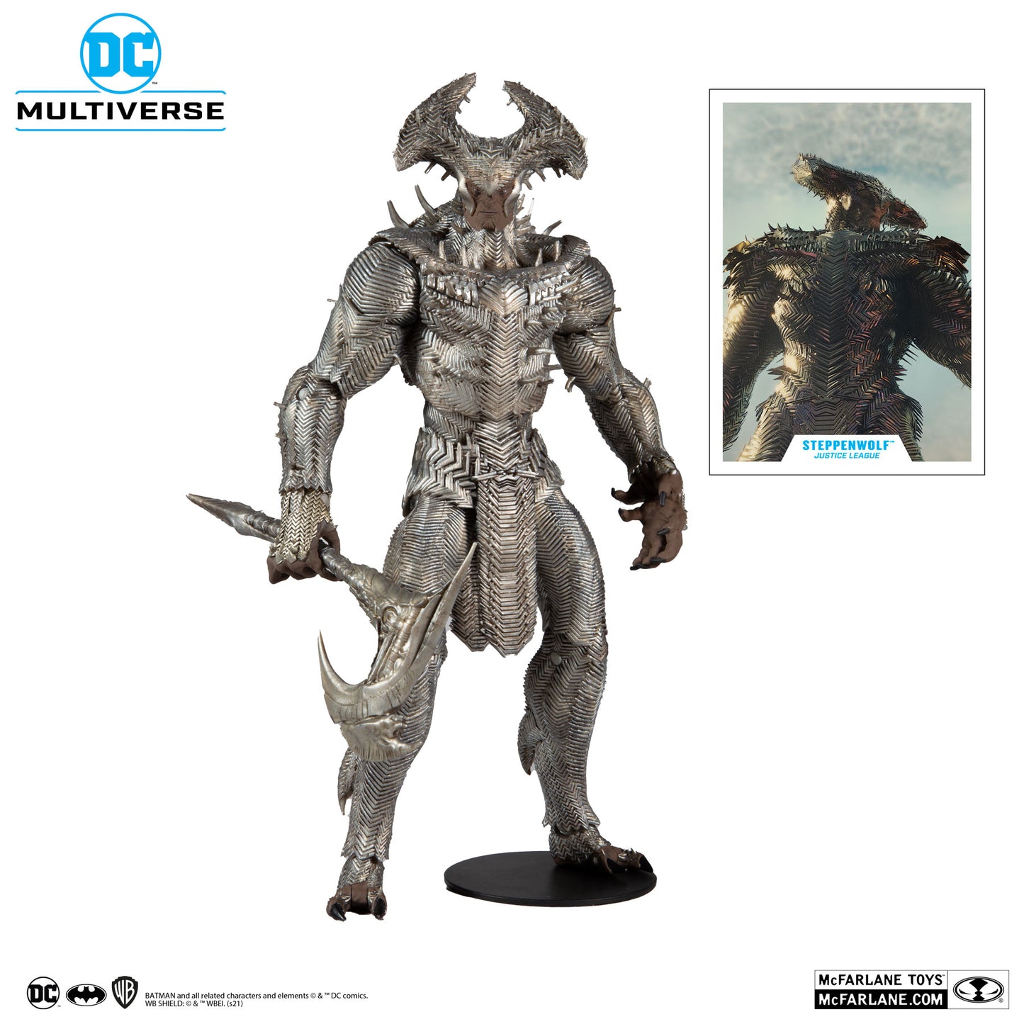 McFarlane Toys DC Multiverse - Steppenwolf 10" Action Figure (Justice League)