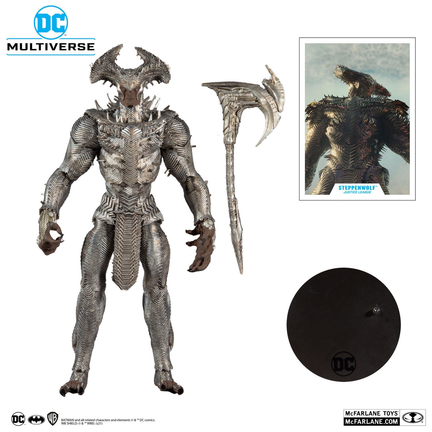 McFarlane Toys DC Multiverse - Steppenwolf 10" Action Figure (Justice League)