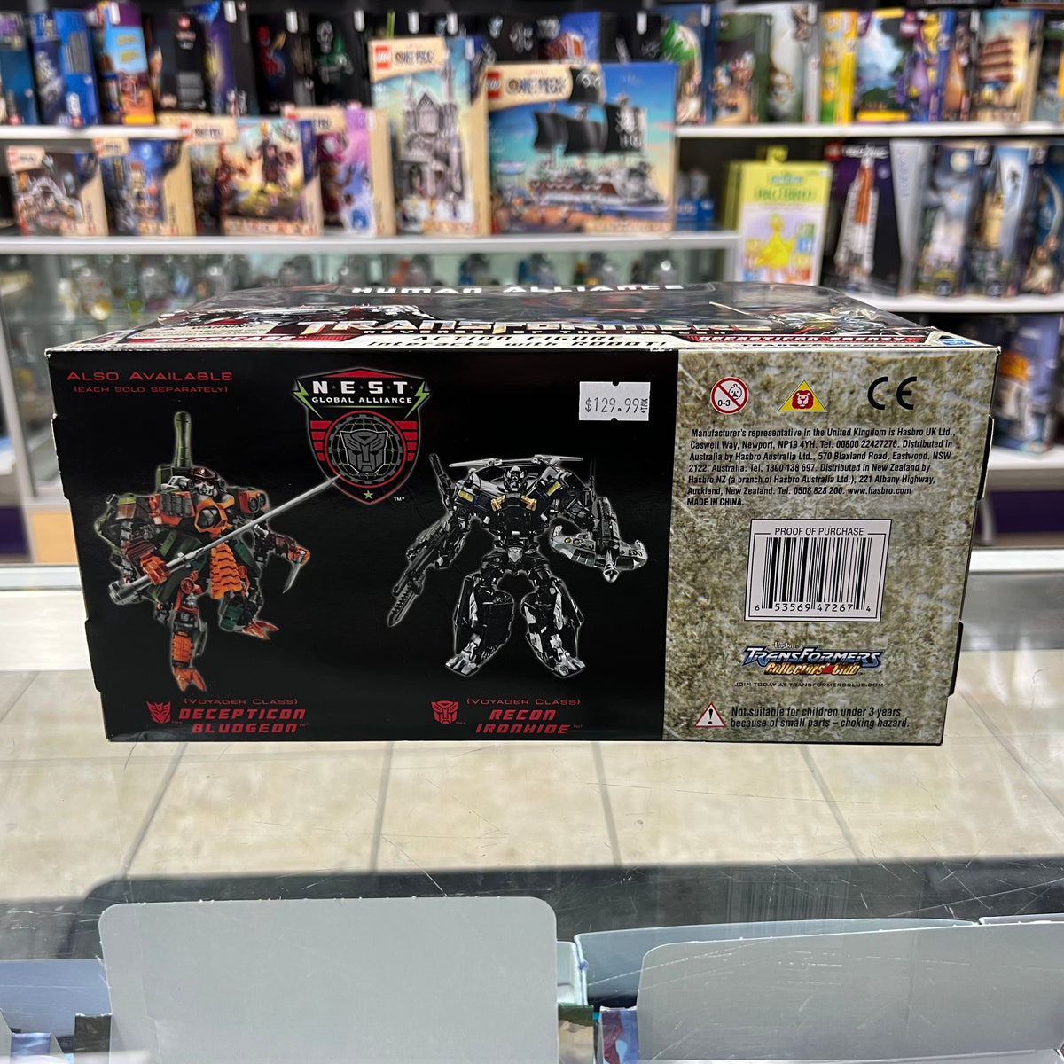 Transformers - Human Alliance - Barricade w/ Frenzy Figure Set - 2009