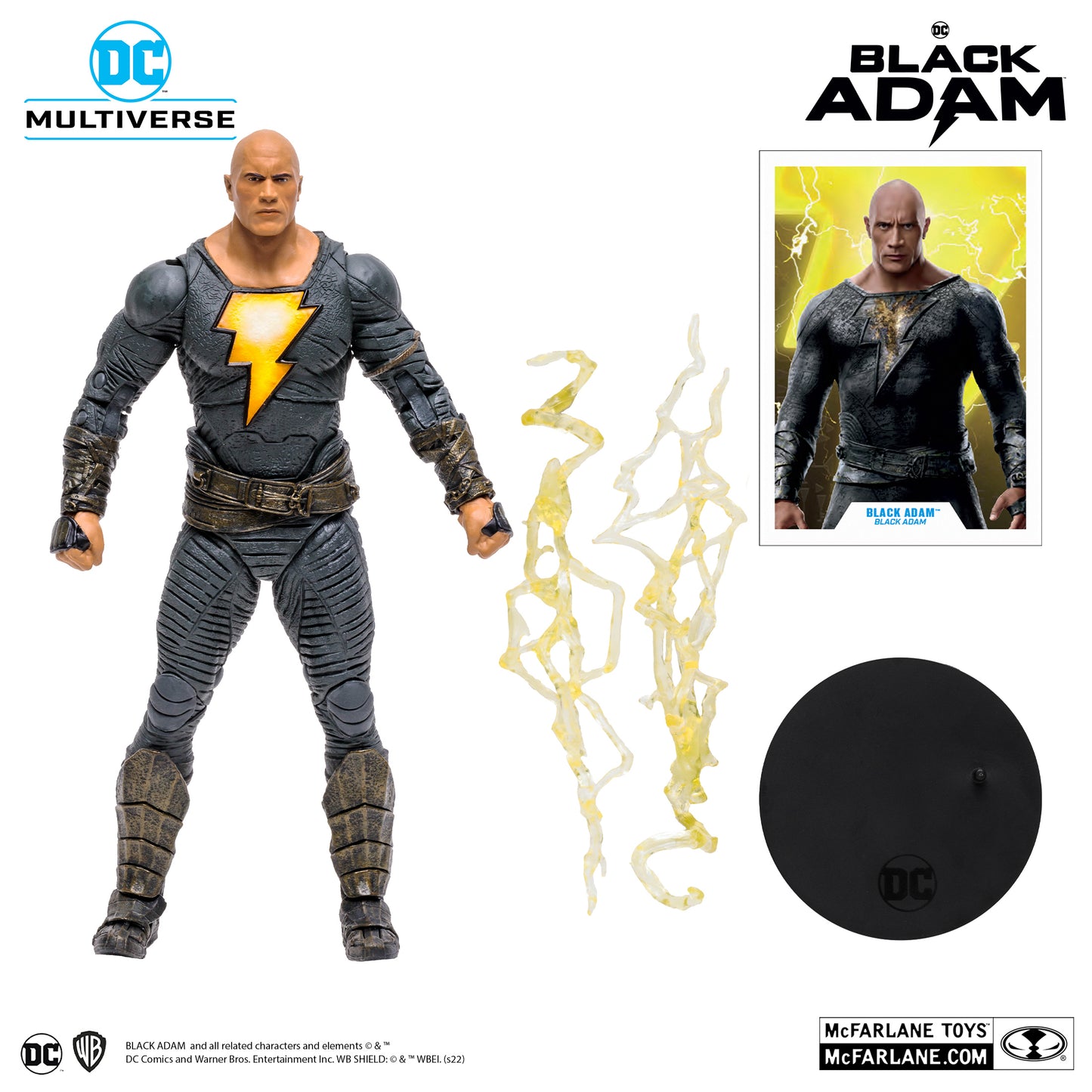 McFarlane Toys DC Multiverse - Black Adam (Black Adam)