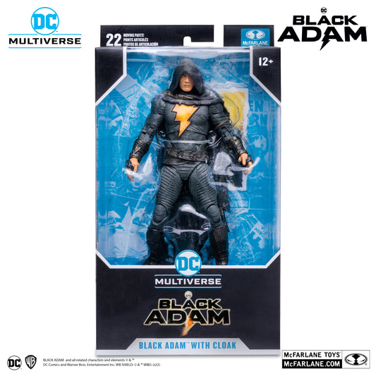 McFarlane Toys DC Multiverse - Black Adam with Cloak (Black Adam)