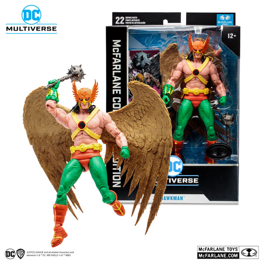 McFarlane Toys DC Multiverse - Hawkman Zero Hour Platinum (McFarlane Collector Edition)