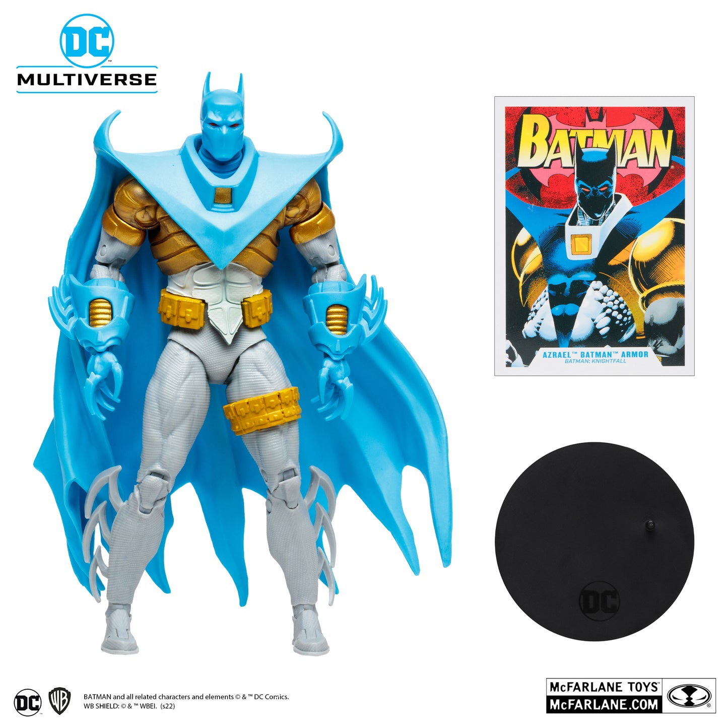 McFarlane Toys DC Multiverse: Azrael Batman Armor (Batman: Knightfall) Gold Label [OPEN BOX]