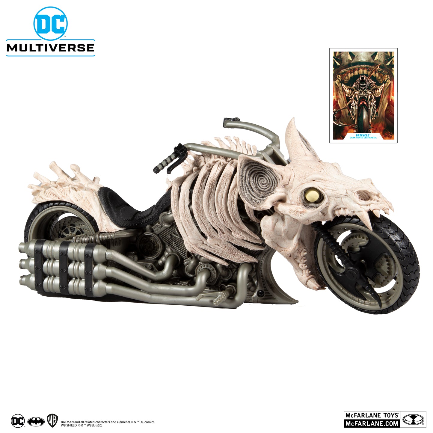 Mcfarlane Toys DC Multiverse - Batcycle (Dark Nights Death Metal)