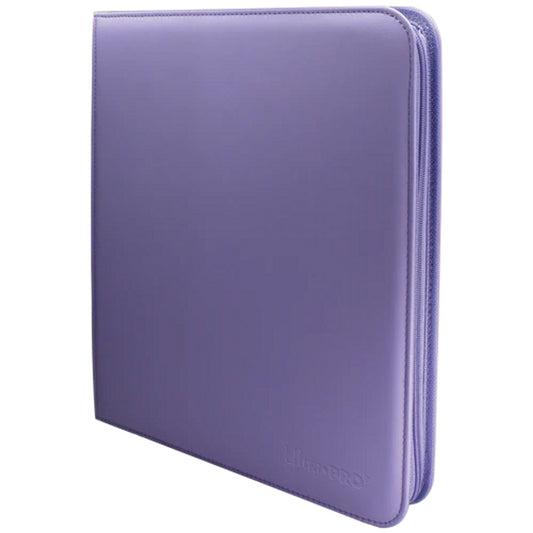 Vivid 12-Pocket Zippered Ultra PRO Binder - Purple