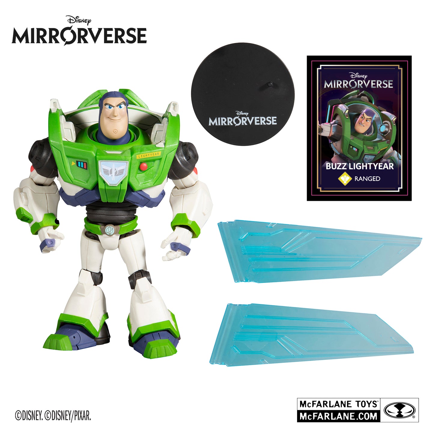 McFarlane Toys - Disney Mirrorverse - Buzz Lightyear (Ranged) 7" Action Figure