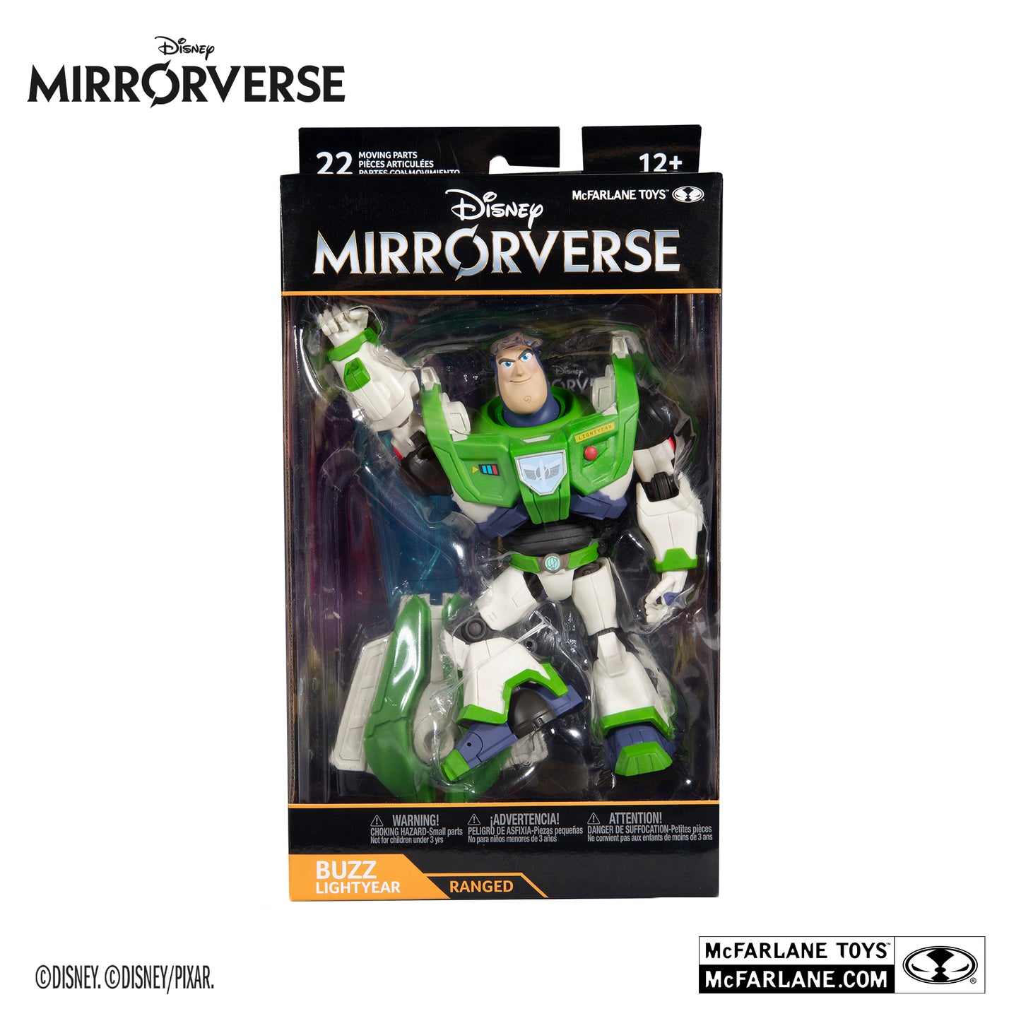 McFarlane Toys - Disney Mirrorverse - Buzz Lightyear (Ranged) 7" Action Figure