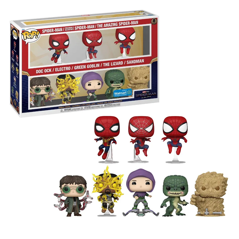 Funko Pop! Marvel - Spider-Man No Way Home - 8 pack
