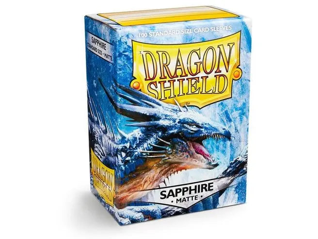 Dragon Shield Matte Sleeves - Sapphire (100-Pack) - Dragon Shield Card Sleeves