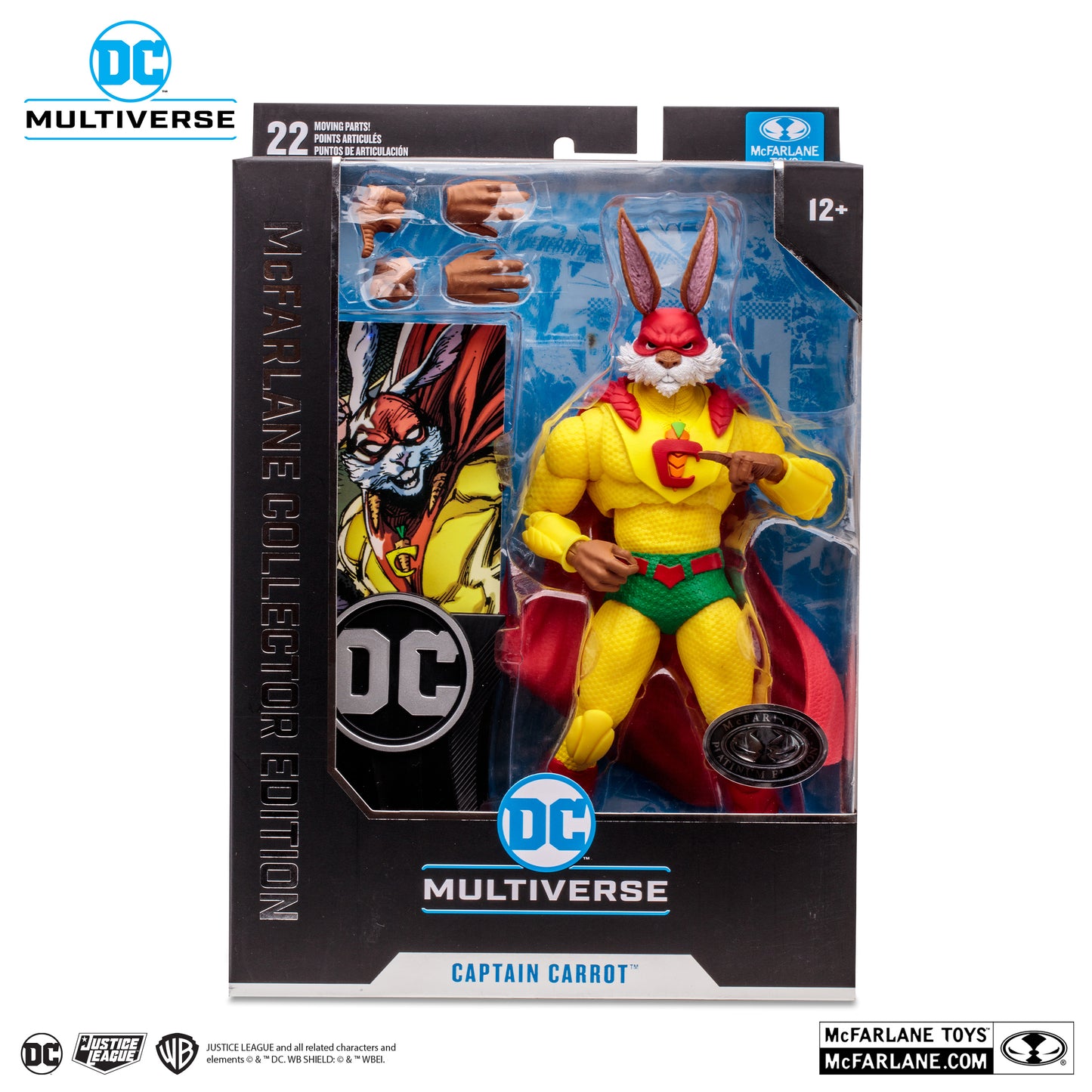 McFarlane Toys Collector Edition - DC Multiverse - Captain Carrot (Justice League Incarnate) - Platinum Edition