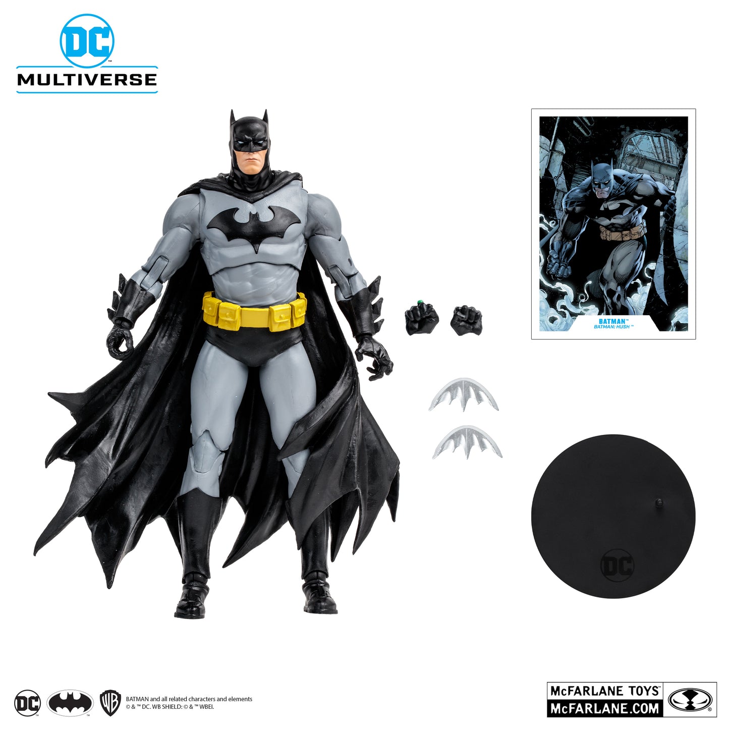McFarlane Toys DC Multiverse - Batman (Hush) (Black & Grey)