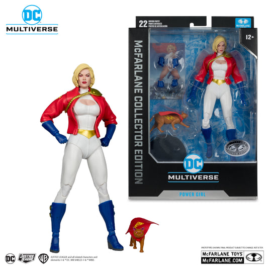 McFarlane Toys DC Multiverse - Power Girl (Power Girl: Reborn) McFarlane Collector Edition #31 (Platinum Edition)