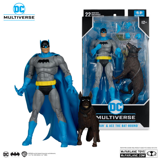 McFarlane Toys DC Multiverse - Batman & Ace Bat-Hound (Silver Age) 7" Figure