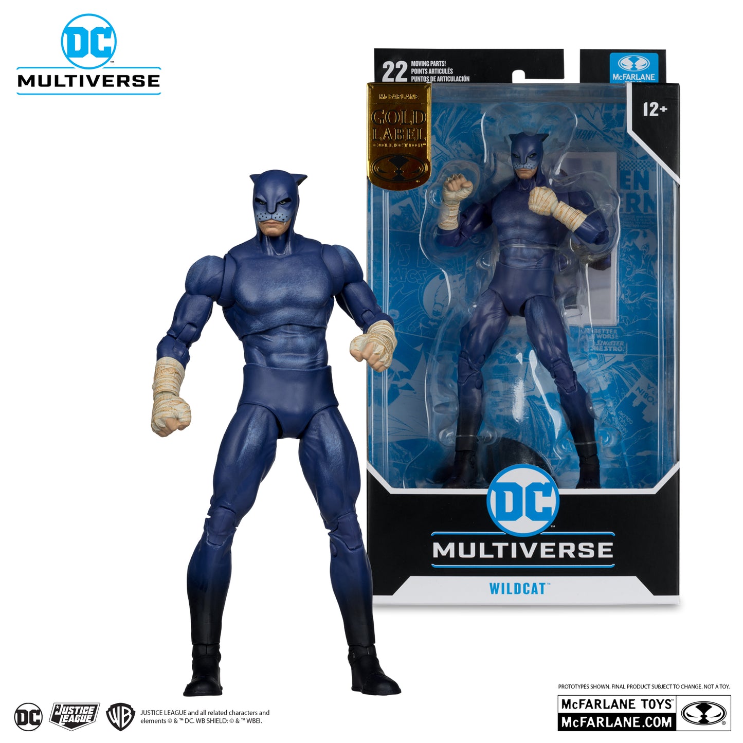 McFarlane Toys DC Multiverse - Wildcat (Gold Label) [JSA]