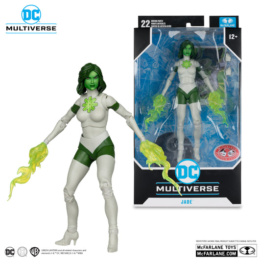 McFarlane Toys DC Multiverse - Jade (Green Lantern Corps) (Red Platinum Edition)