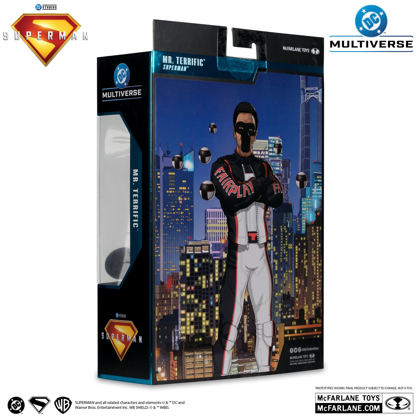 McFarlane Toys DC Multiverse - Mr. Terrific (Superman Movie) - Deluxe Theatrical Edition (Red Platinum Edition)